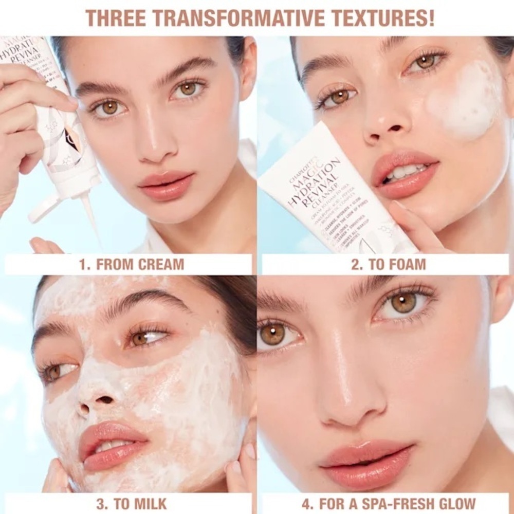 Charlotte Tilbury- Charlotte’s Magic Hydration Revival Cleanser - Picture 4 of 12